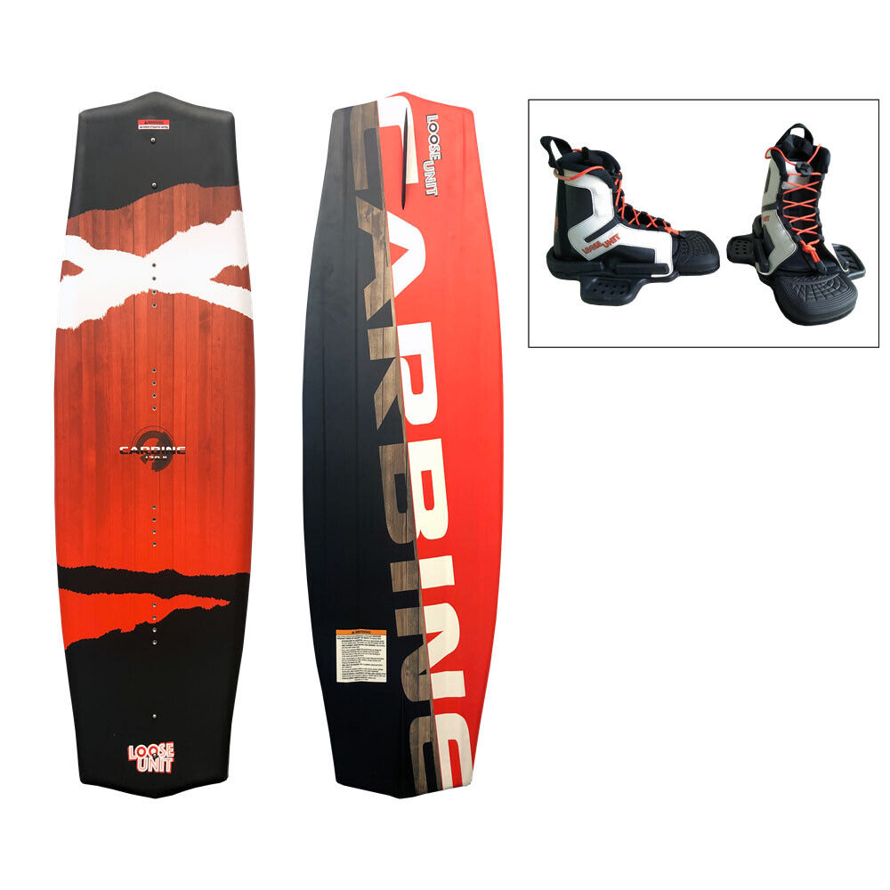 Loose Unit Carbine II 139 Wakeboard and Binding Package