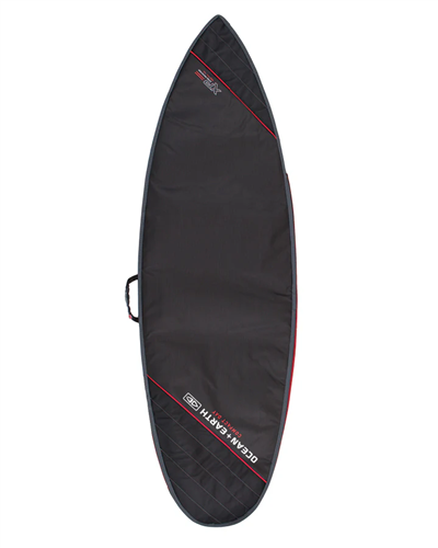 O & E Compact Day Shortboard Cover -Black