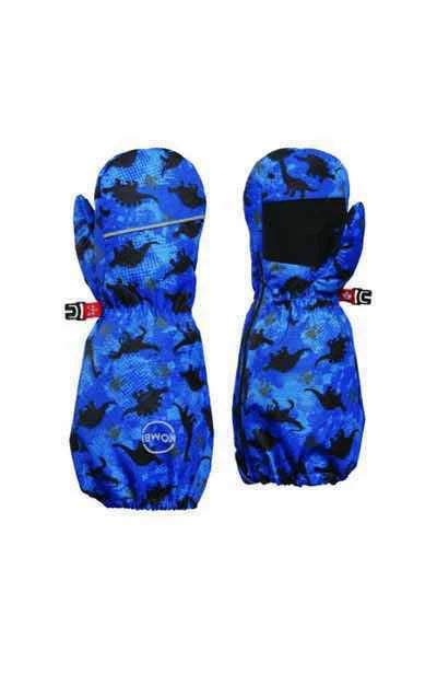 Kombi Mini Blizzard Mitts Blue Dino